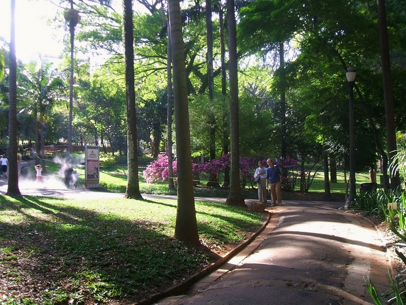 Parque Buenos Aires, em Higienópolis, São Paulo